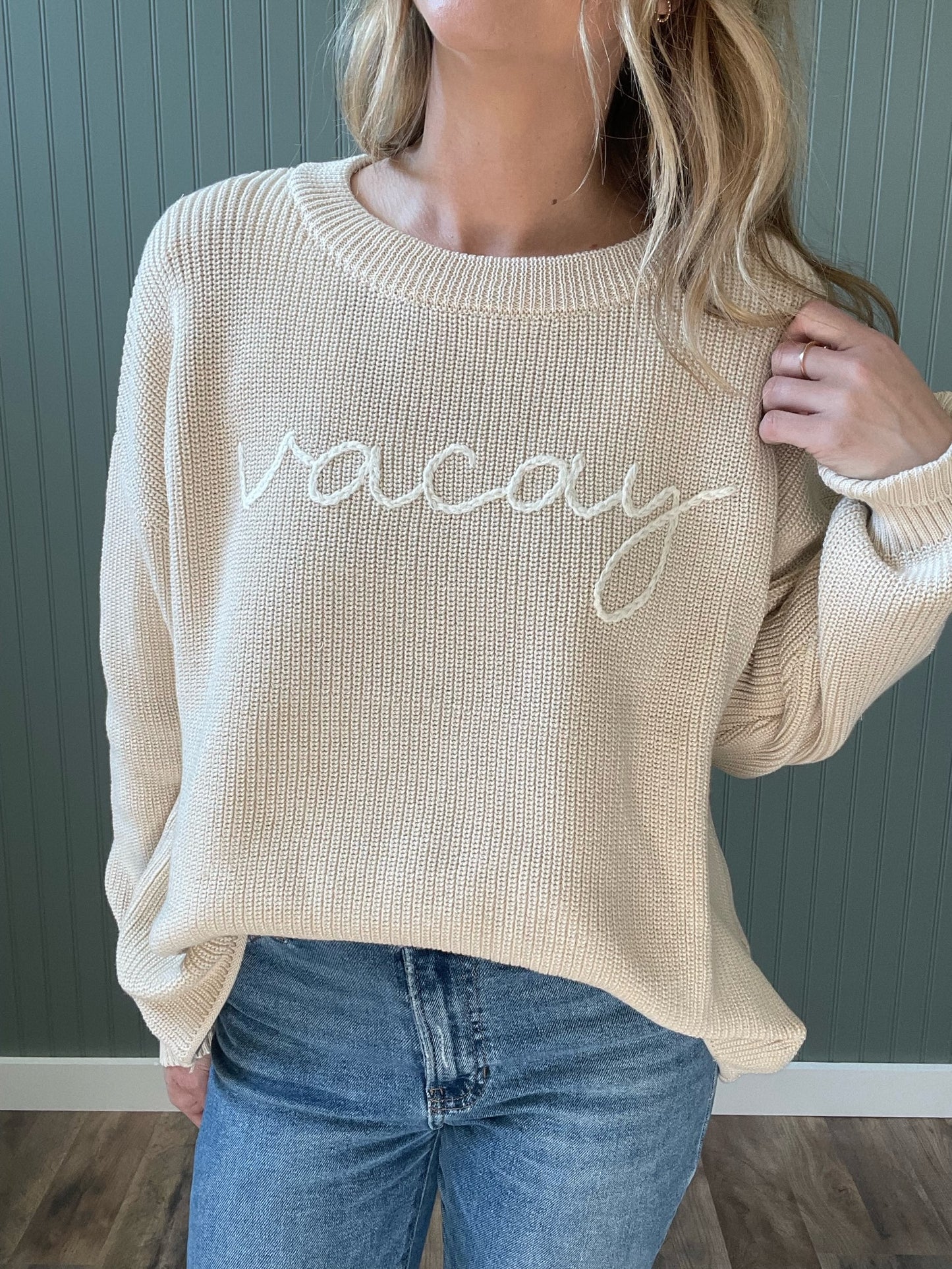 Vacay Sweater (Multiple Colors)