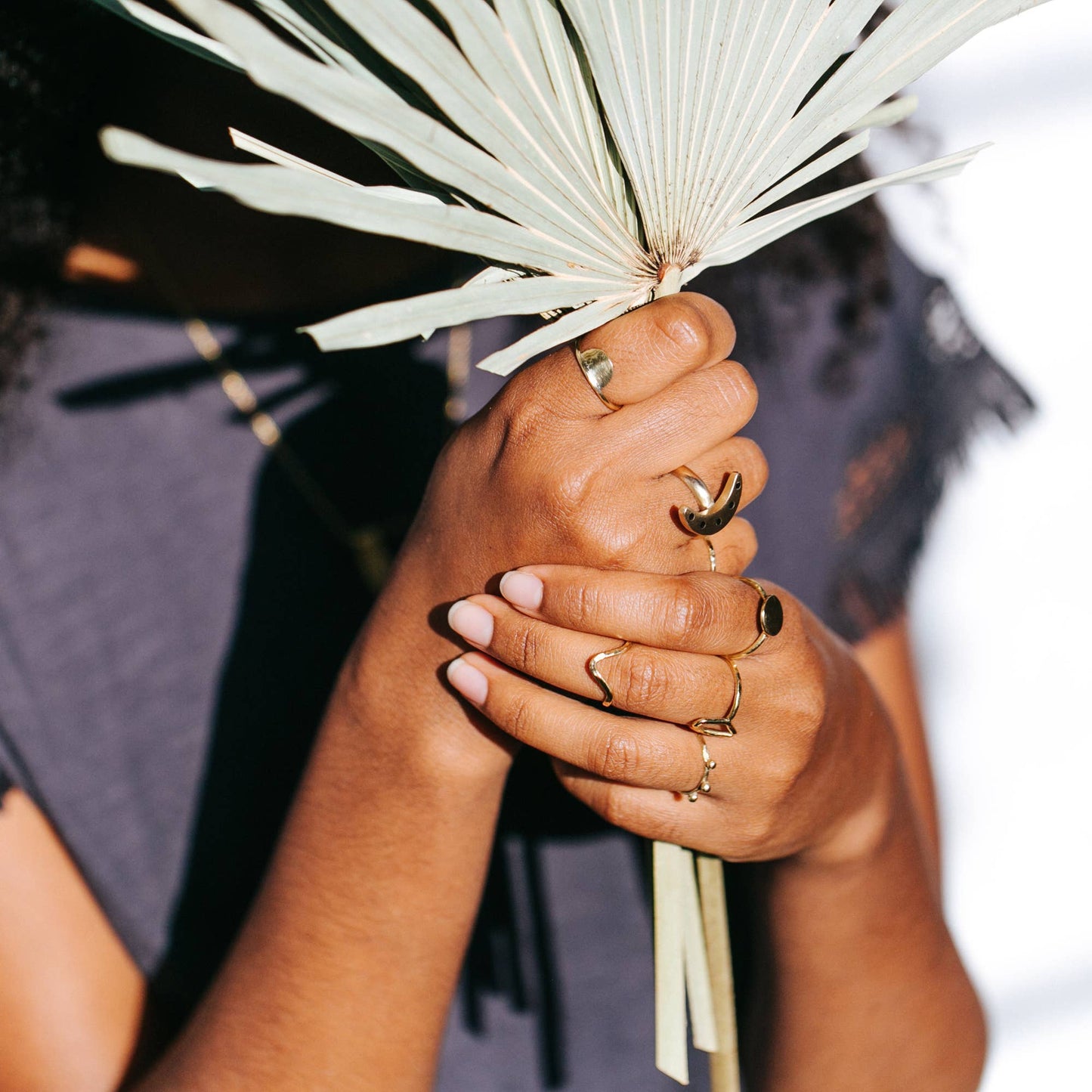 Point Stacking Ring: Size 6