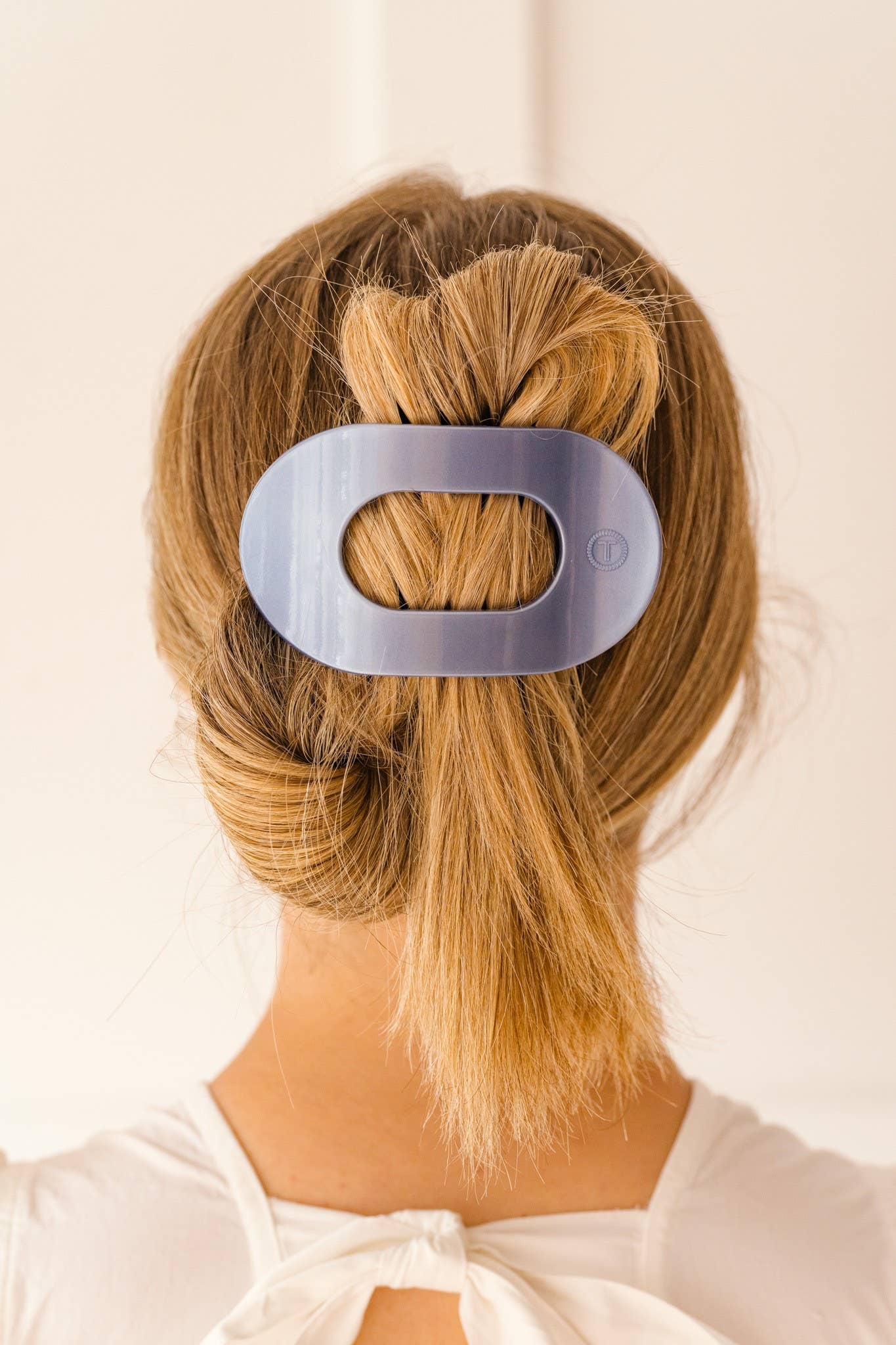 Hampton Bay Round Flat Hair Clip, Large