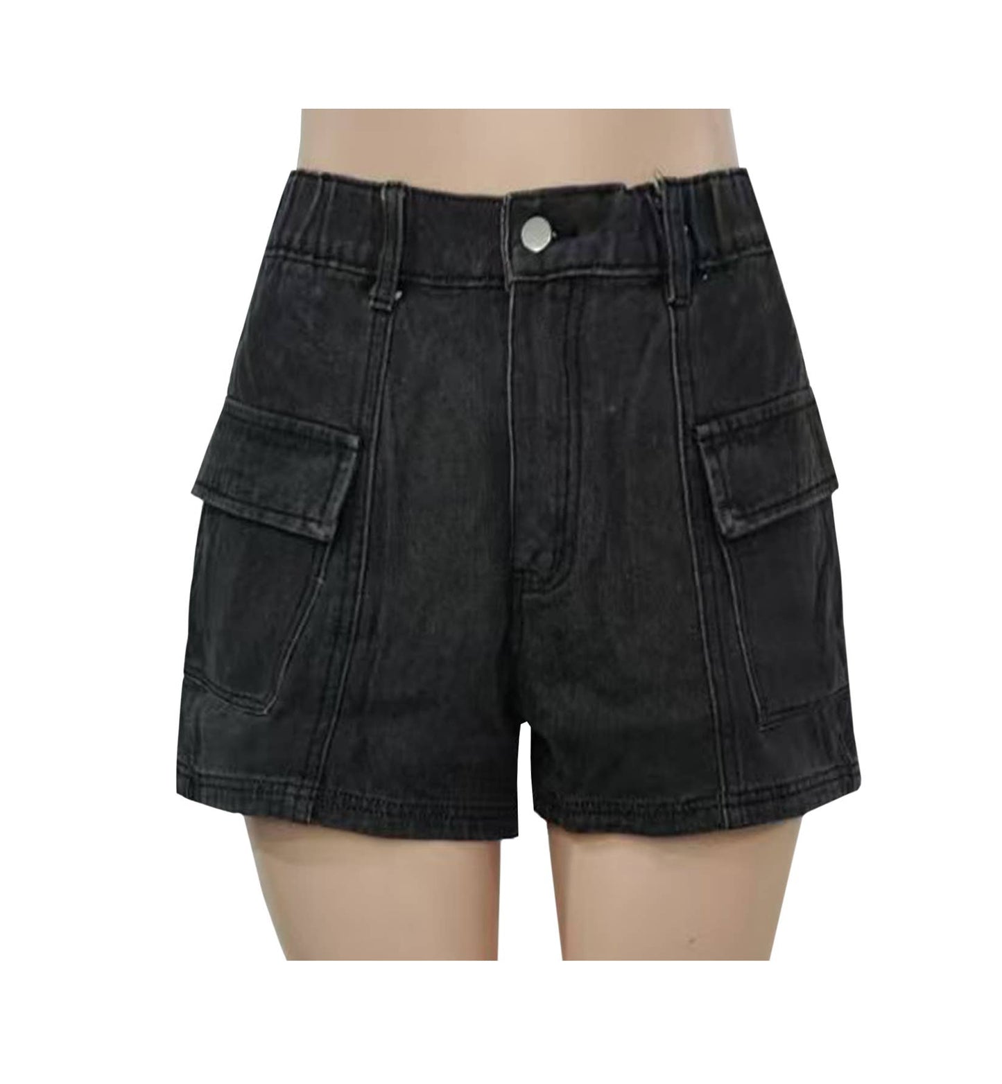 Carly Cargo (Washed Black)