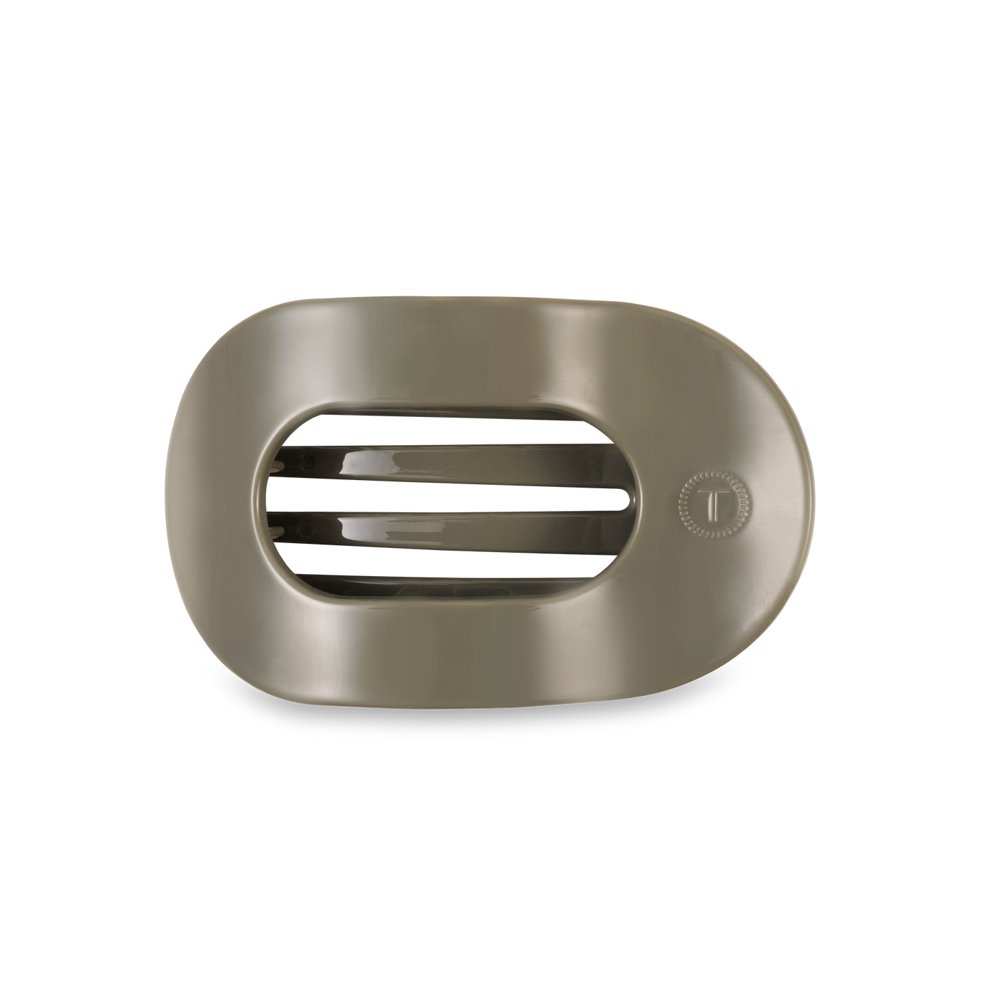 Flat Round Hair Clip | Sage It Ain't So |Medium