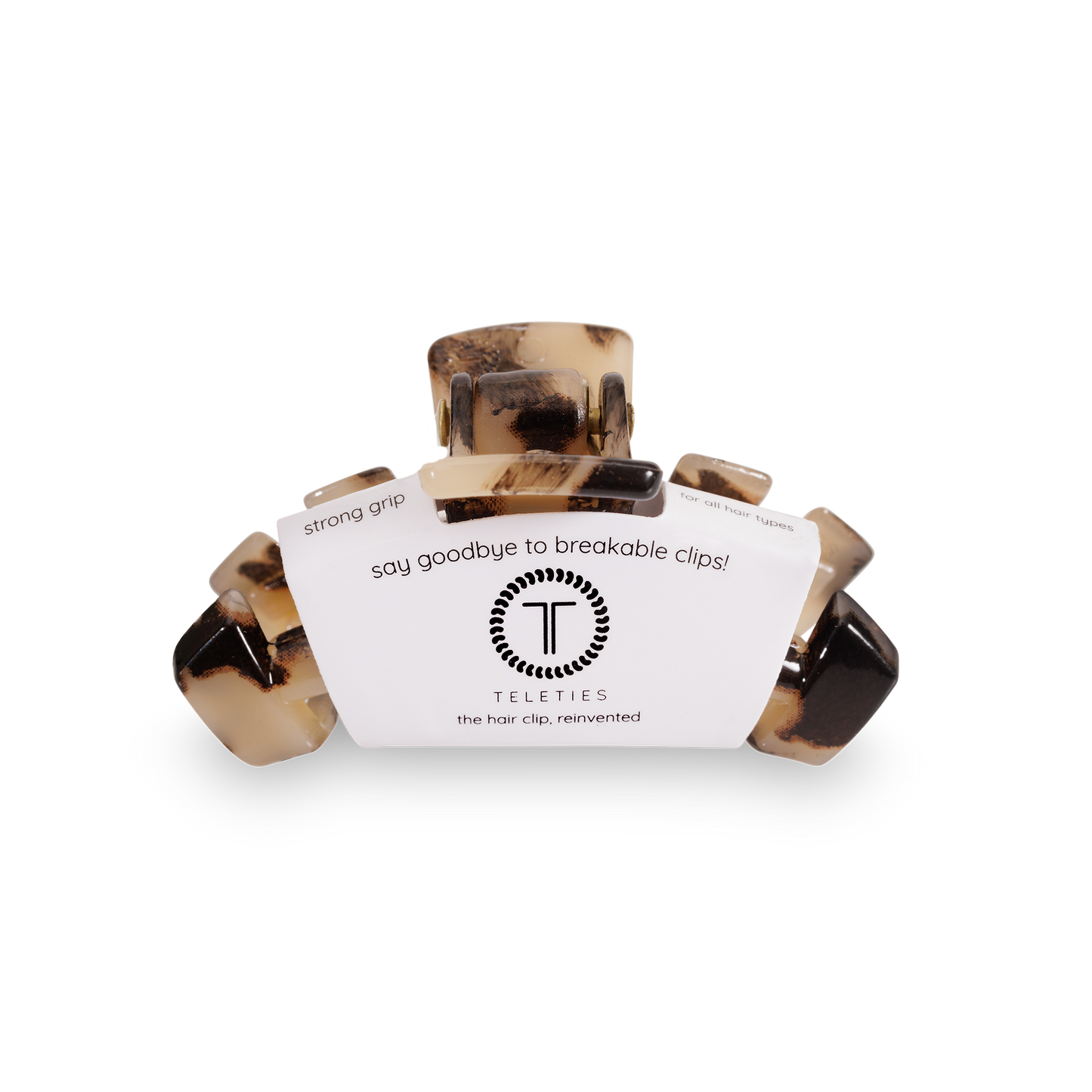 Blonde Tortoise Classic Hair Clip, Tiny