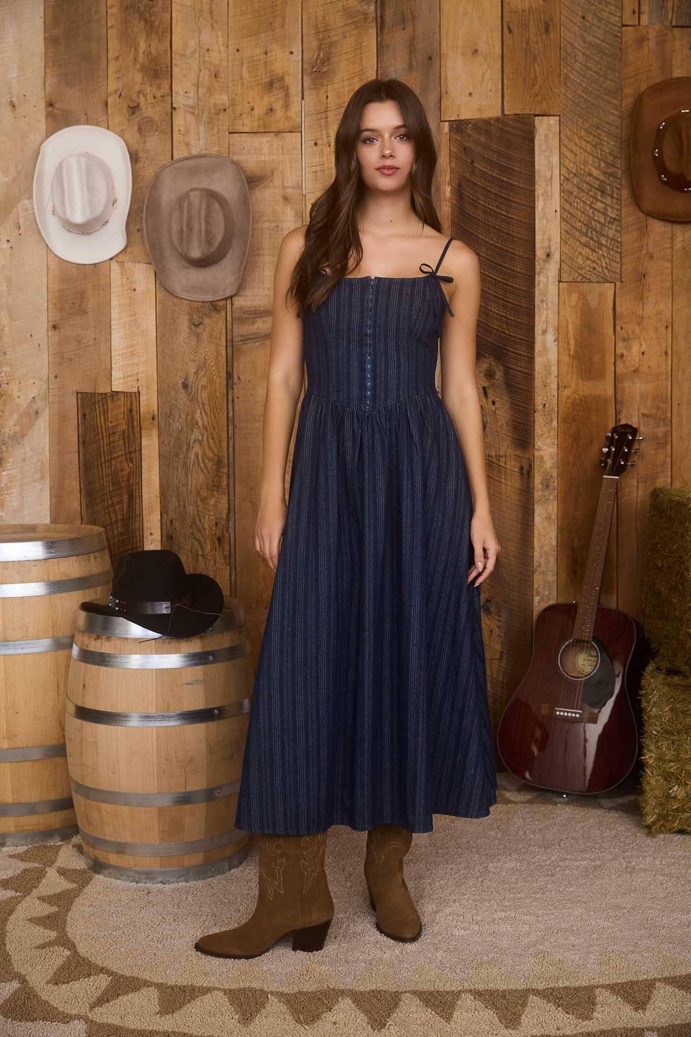 Indigo Denim Dress