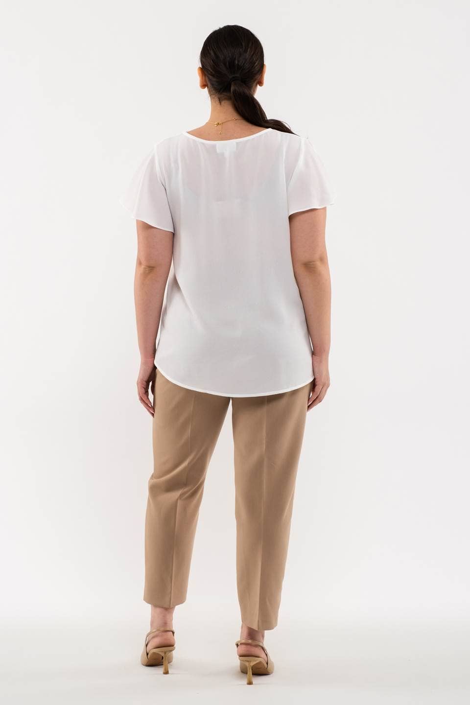 Suze Scalloped Tee