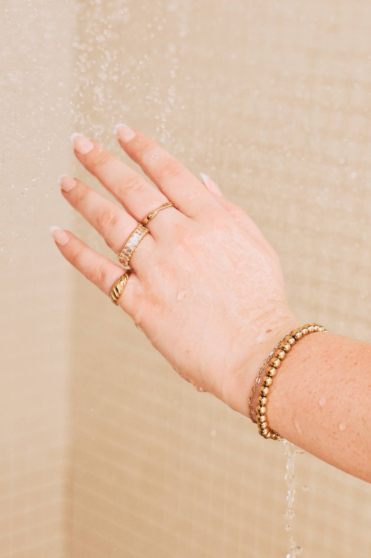Gold Croissant Ring