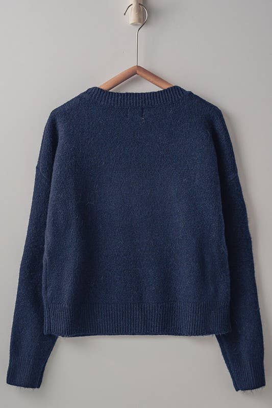 Lobster Alert Sweater (Navy)