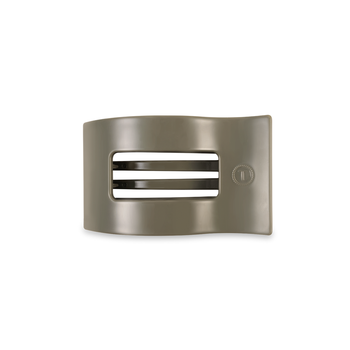 Flat Rectangle Hair Clip | Sage It Ain't So |Small
