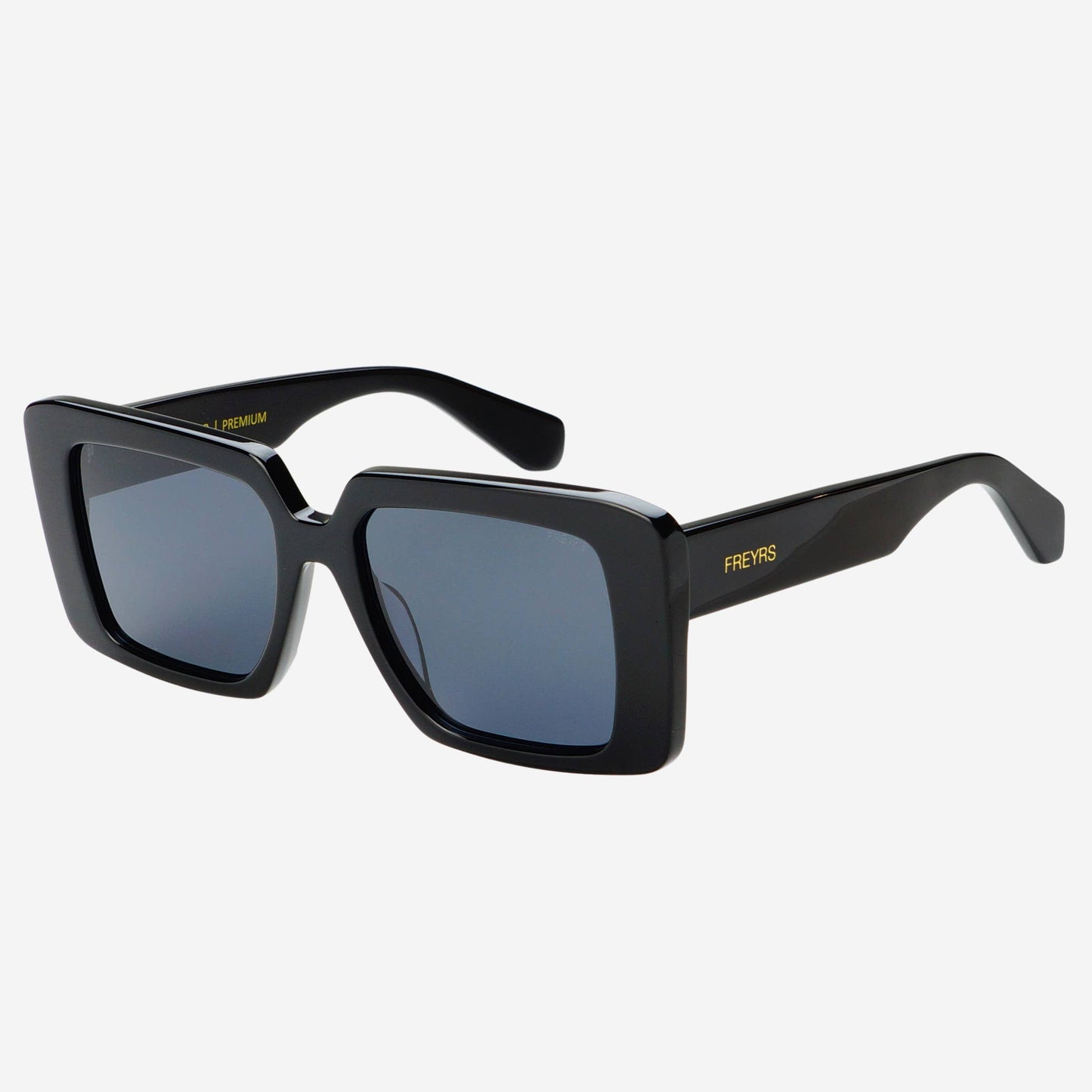 Camilla Acetate Womens Rectangular Sunglasses, Black