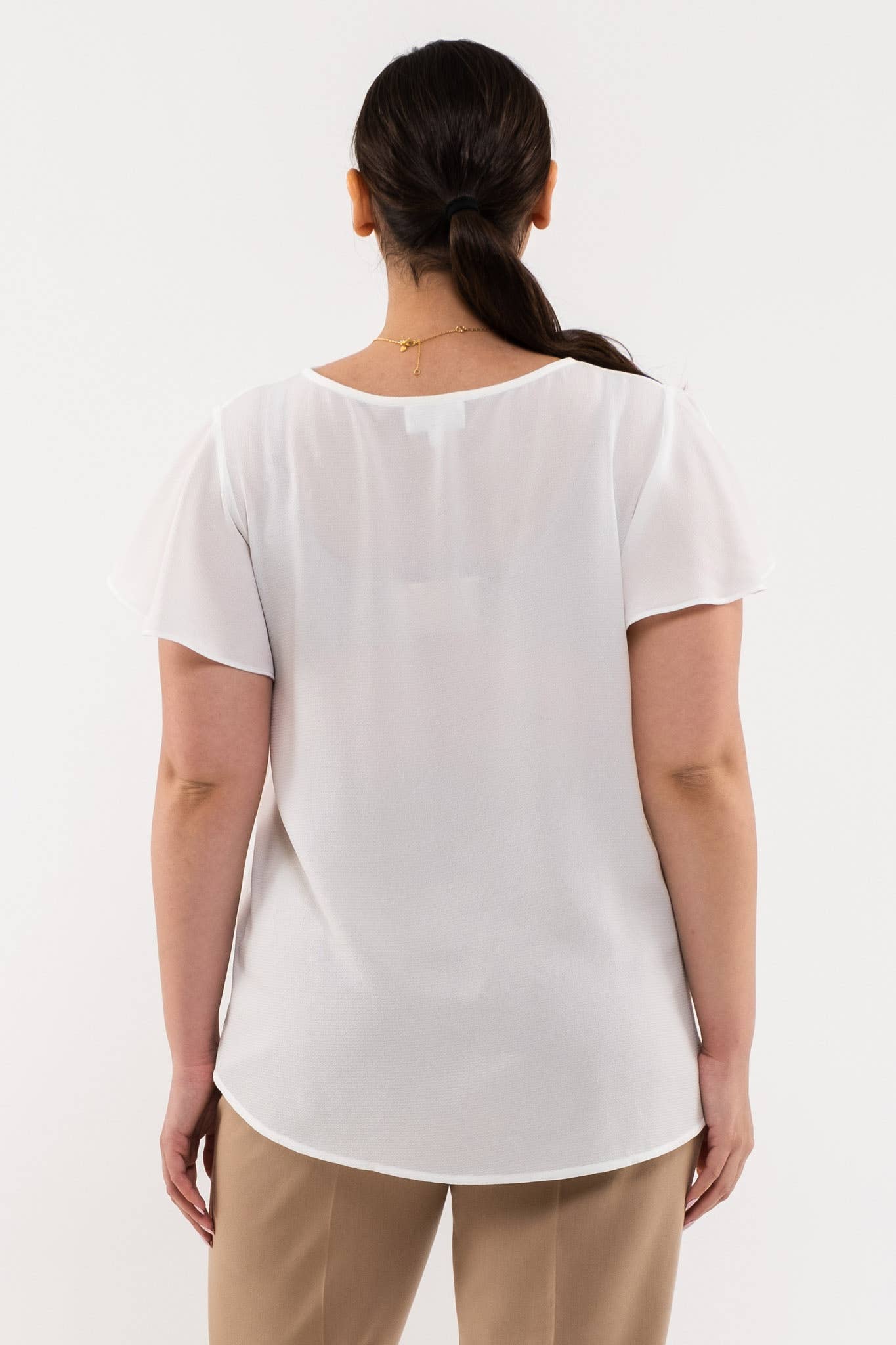 Suze Scalloped Tee