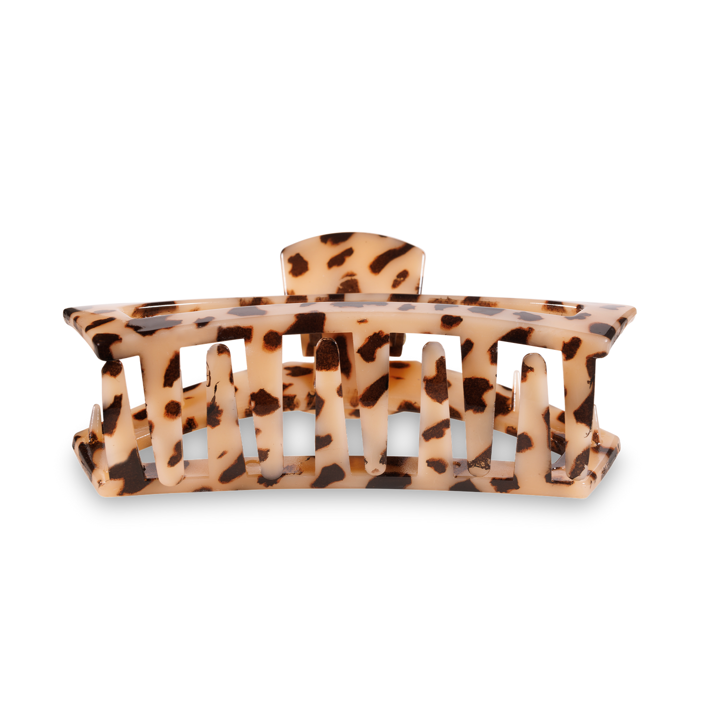 Blonde Tortoise Open Hair Clip, Large