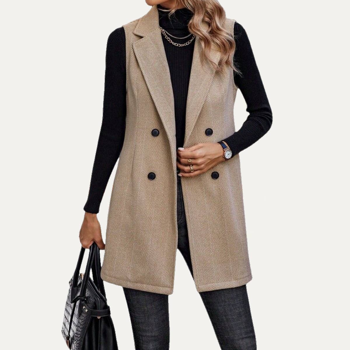 Leona Tweed Vest