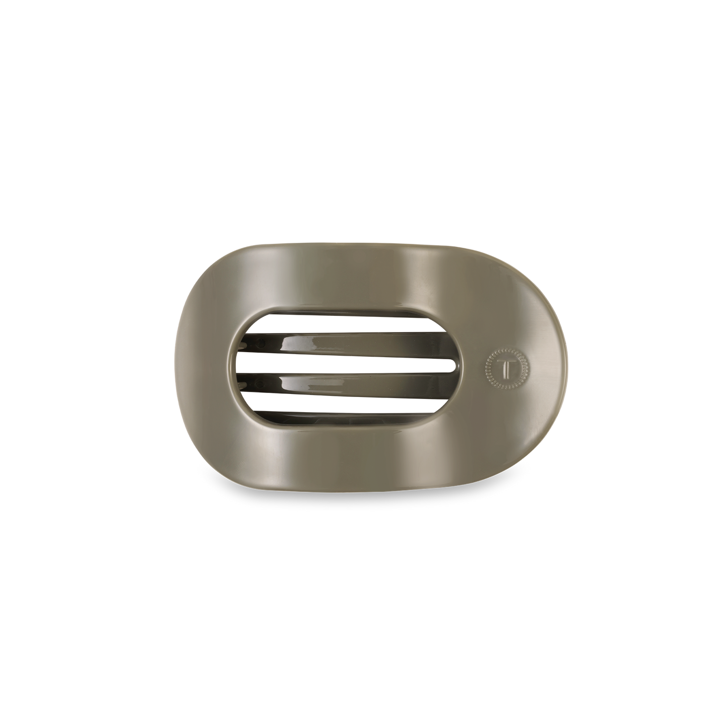 Flat Round Hair Clip | Sage It Ain't So |Small