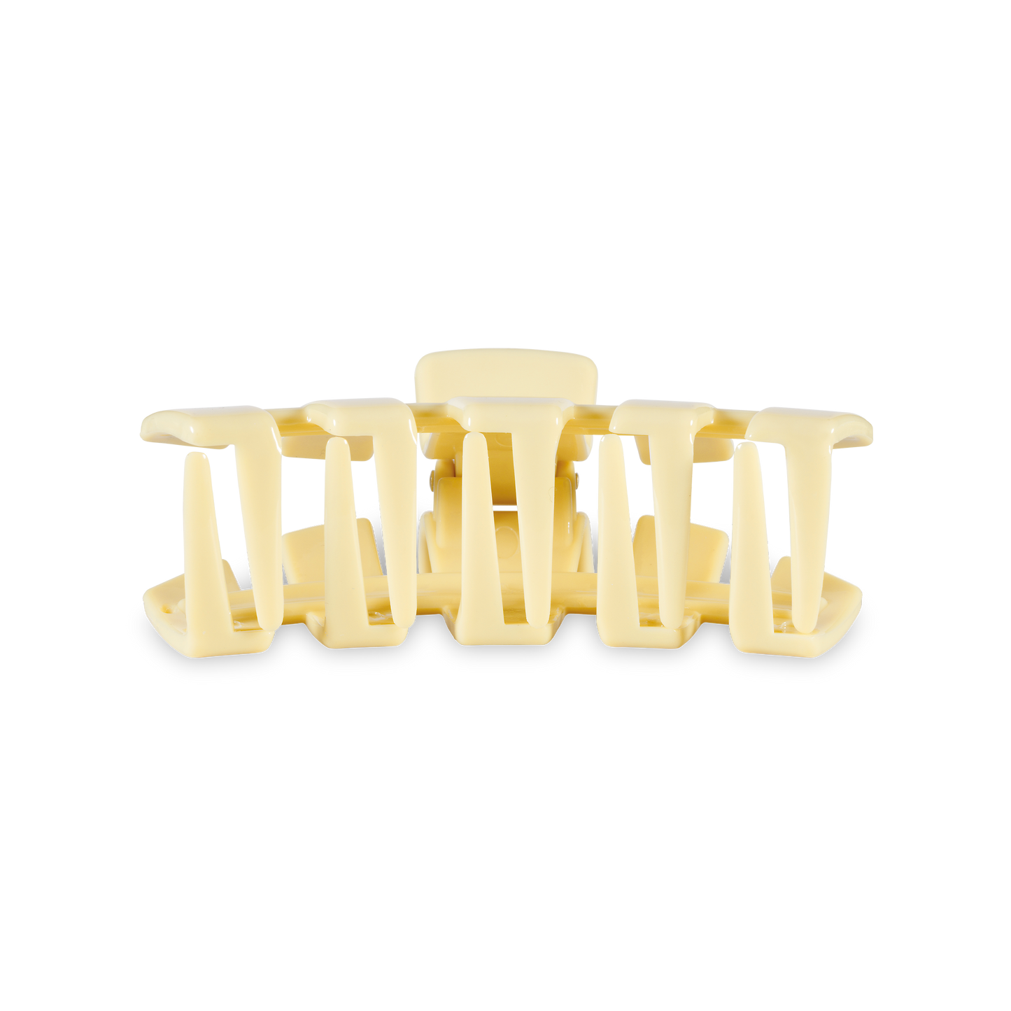 Classic Hair Clip | Butter Yellow |Medium