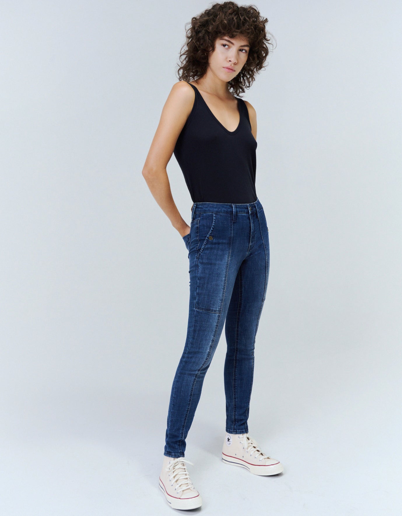 Kora Mid Rise Skinny