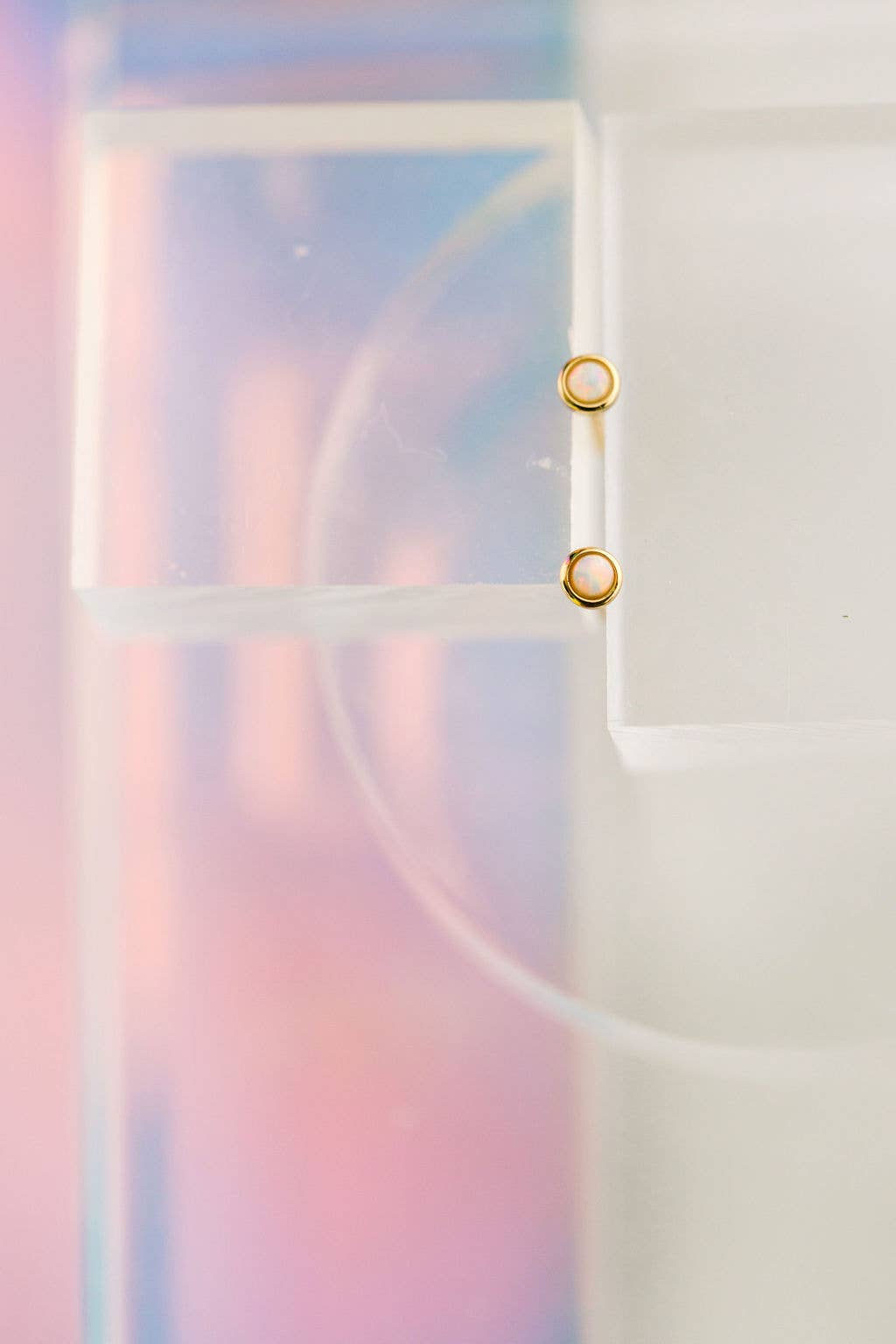 Opal Stud Earrings