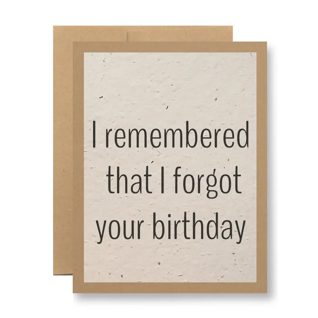 Seedy Greeting Cards (Various Options)