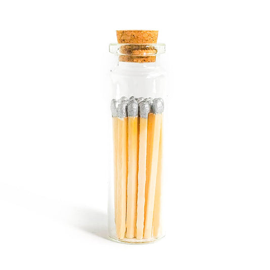 Silver Matches in Small Corked Vial