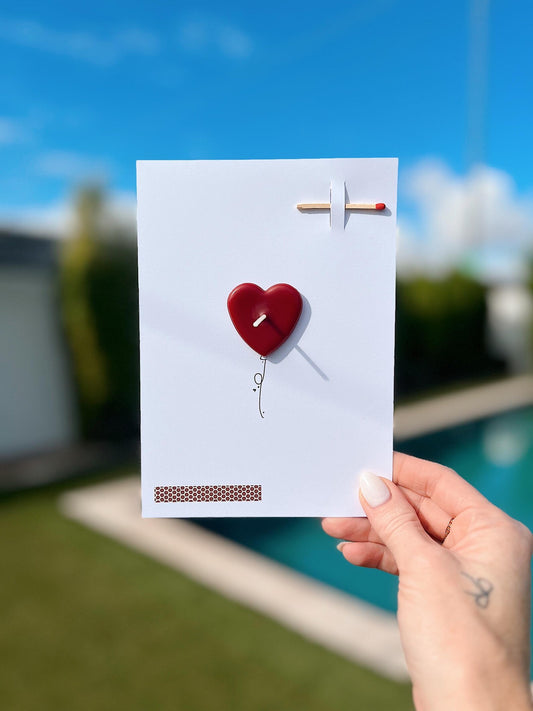 Simple Wish Card (Heart)