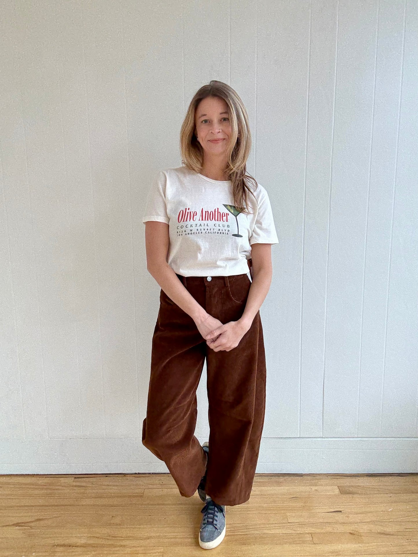 Britt Corduroy Barrel Pant