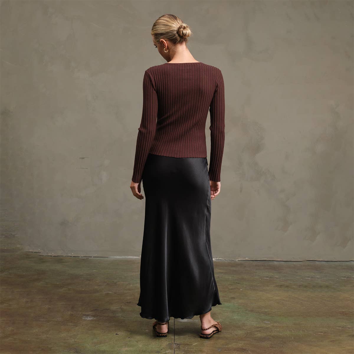 Sophie knit Button Top