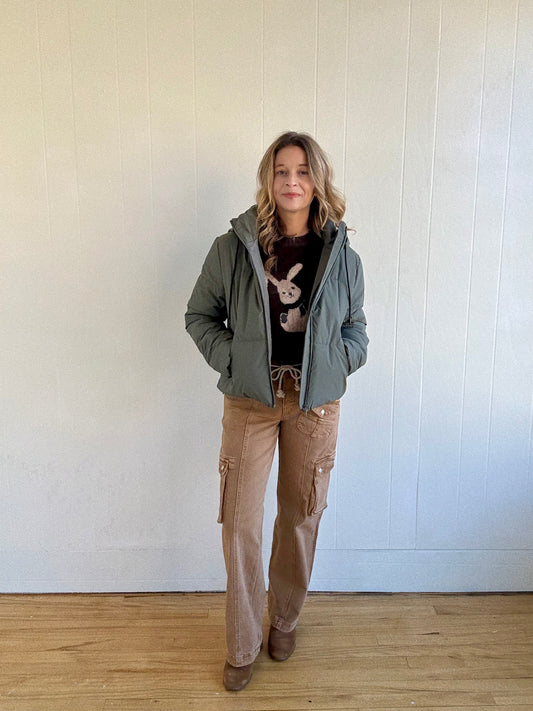Paxton Puffer Jacket (Olive)