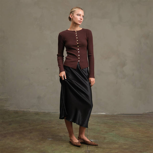 Sophie knit Button Top