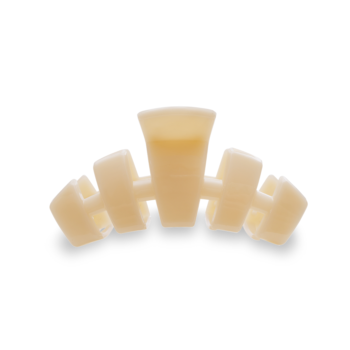Almond Beige Classic Hair Clip, Medium