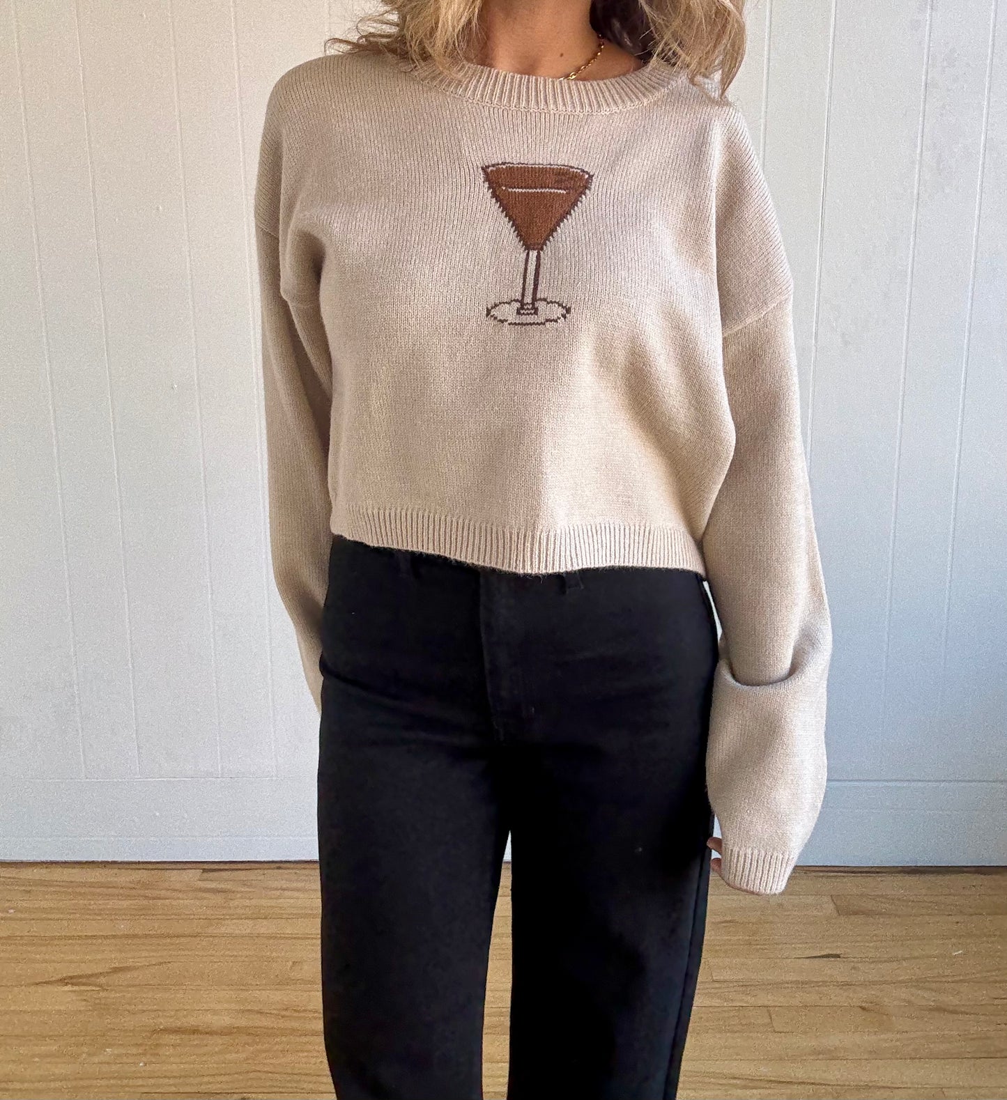 Everly Espresso Martini Sweater