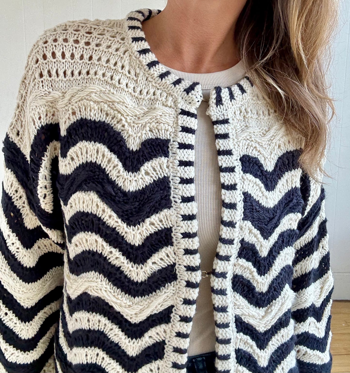 Midnight Wave Sweater