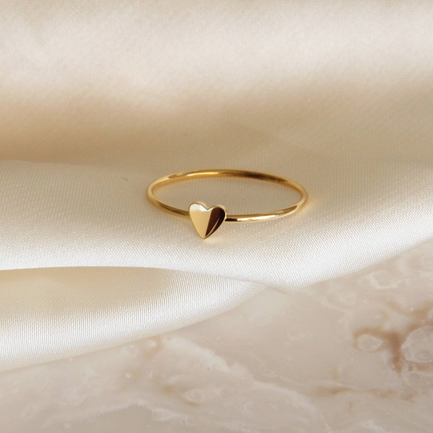 Heart Ring: Gold / 7