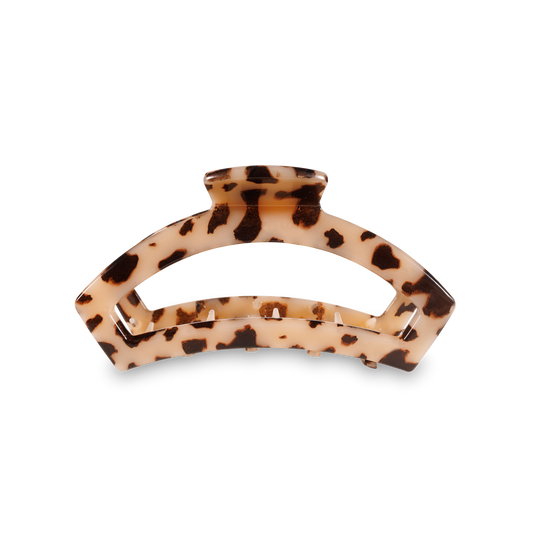 Open Hair Clip | Blonde Tortoise | Medium
