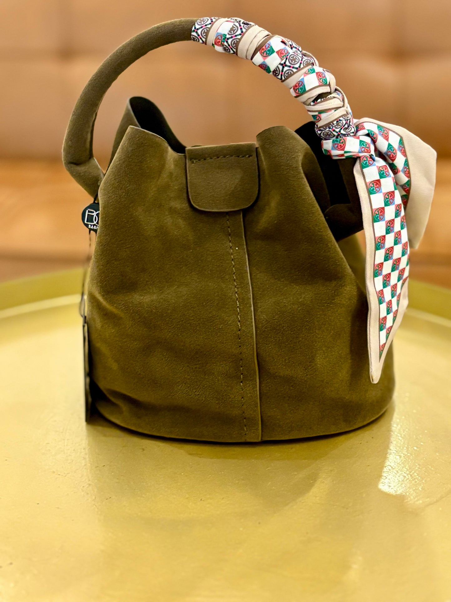 Blair Bucket Bag (Olive)