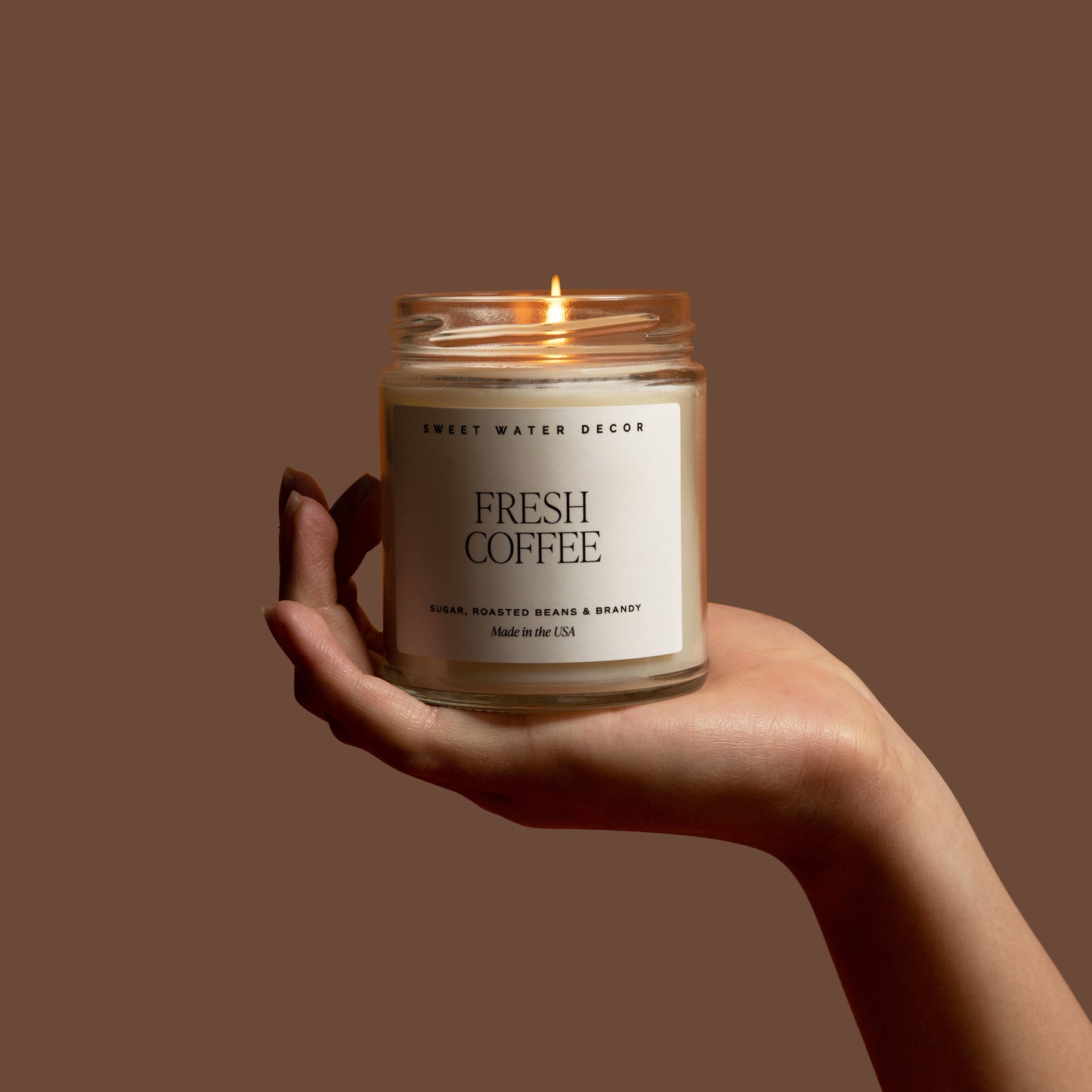 Fresh Coffee 9 oz Soy Candle