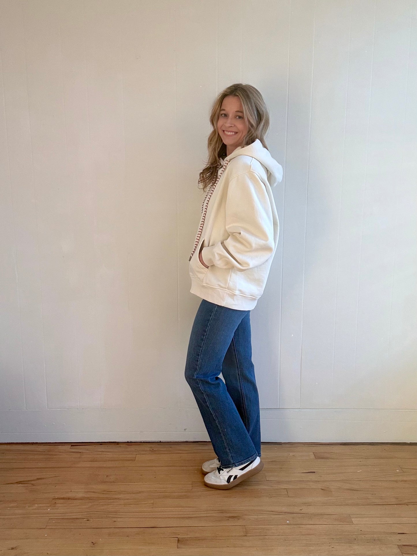 Vintage Wash Oversized Hoodie