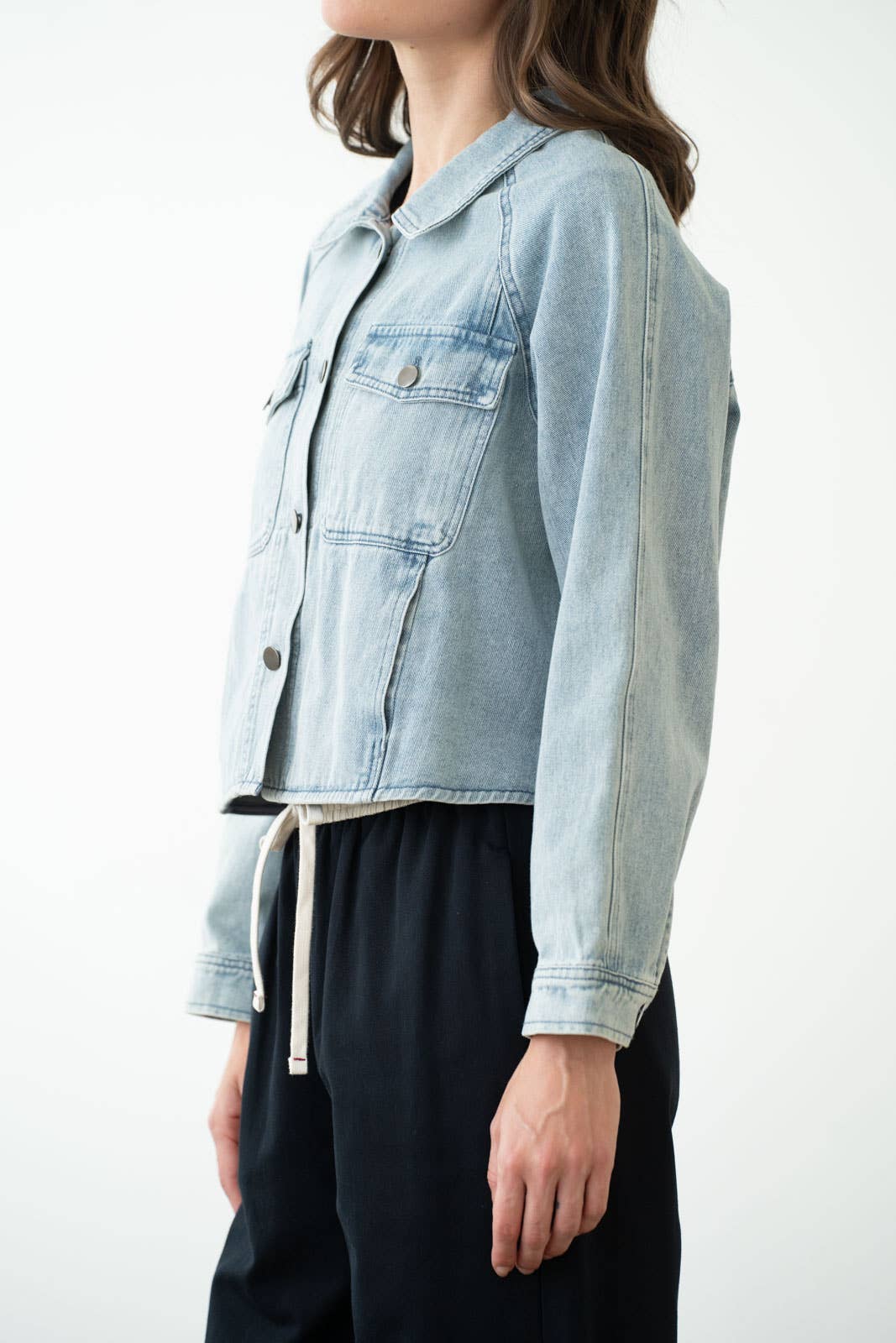 Tate Denim Utility Jacket