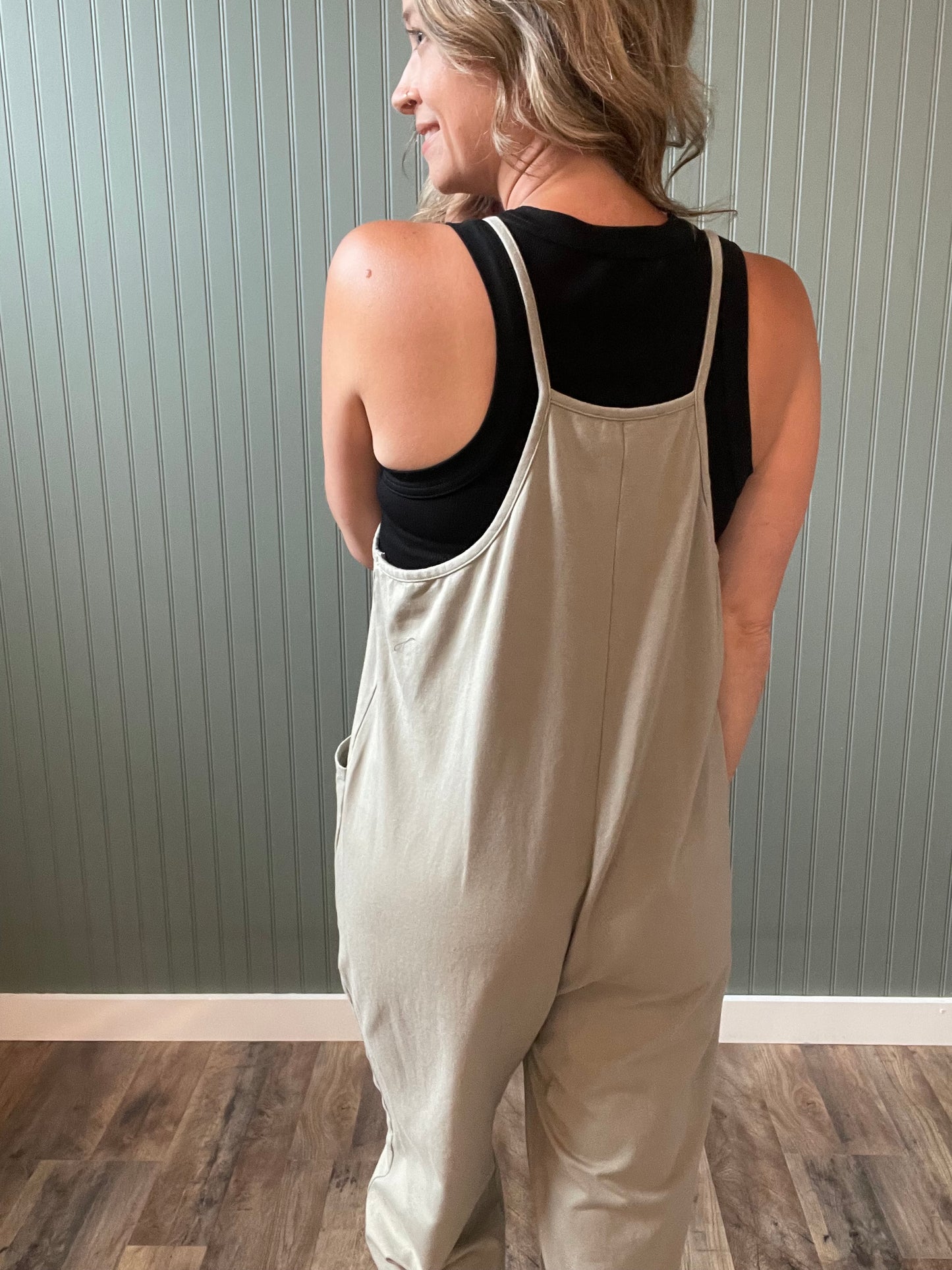 Tilly Jumpsuit (Seagrass)