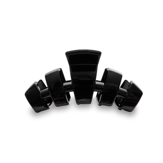 Classic Hair Clip | Jet Black | Medium