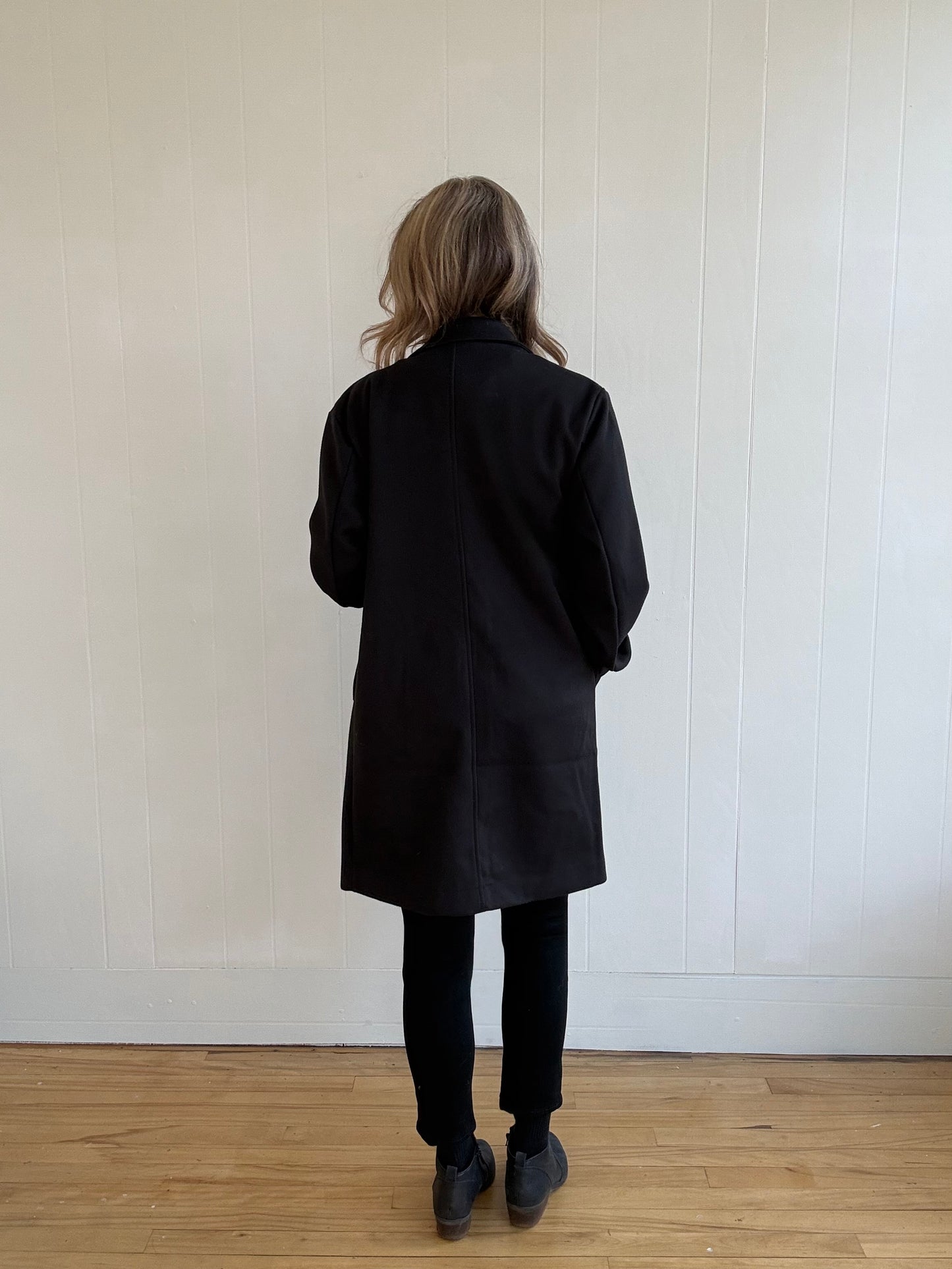 Laurel Overcoat (Black)