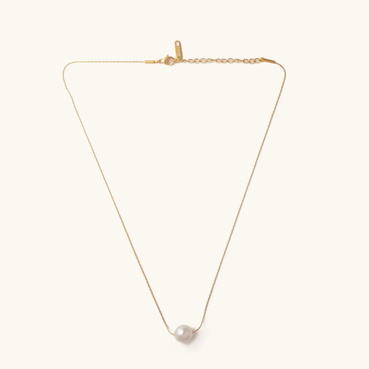 Naomi Floating Pearl Necklace