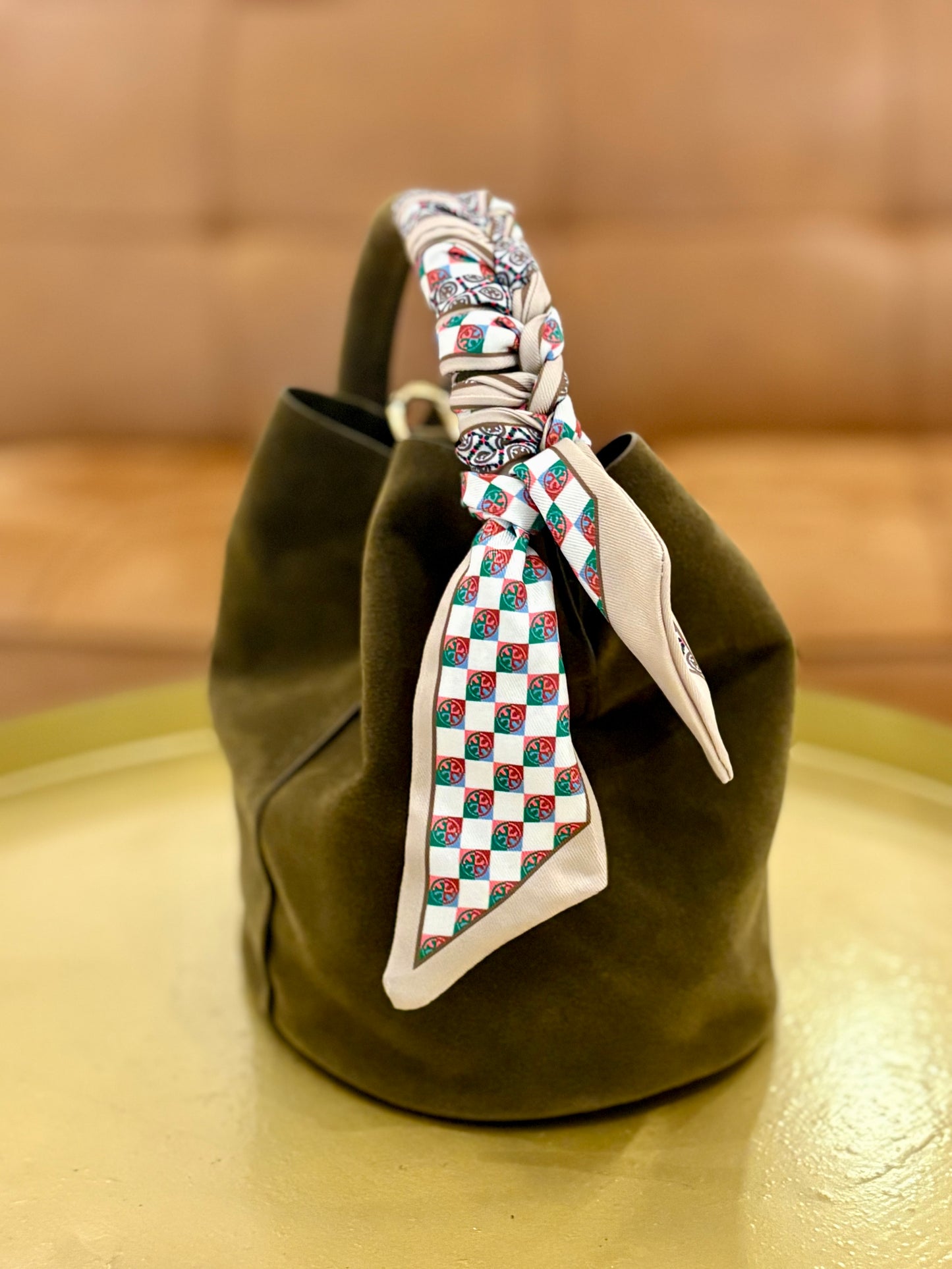 Blair Bucket Bag (Olive)