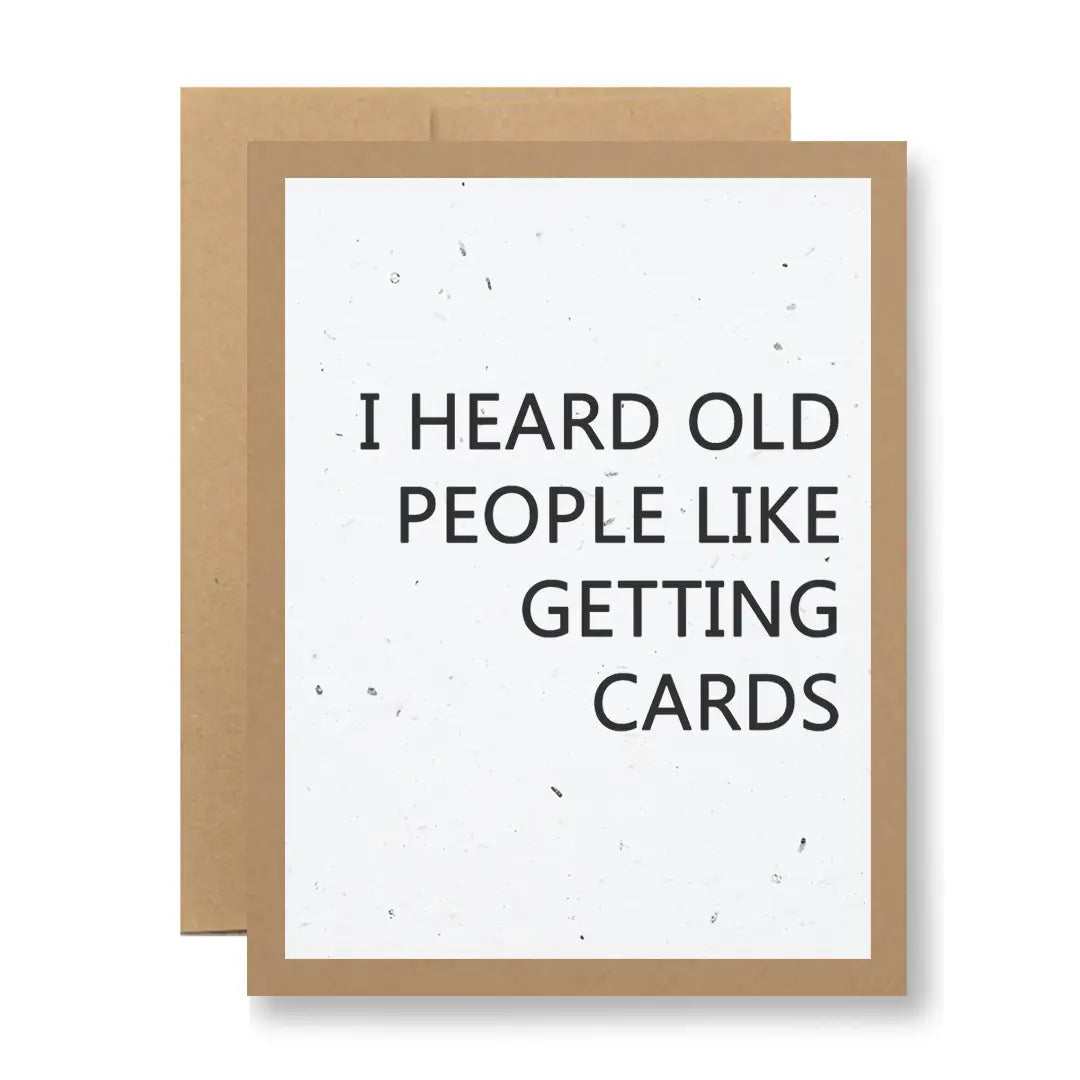 Seedy Greeting Cards (Various Options)