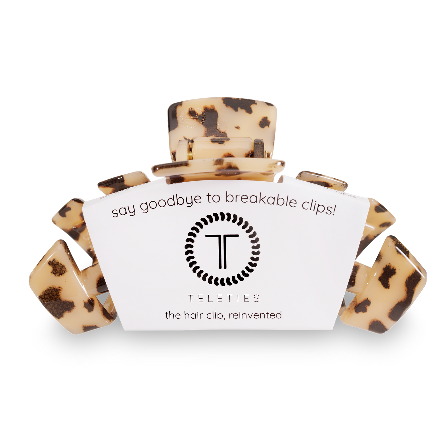 Blonde Tortoise Classic Hair Clip, Large