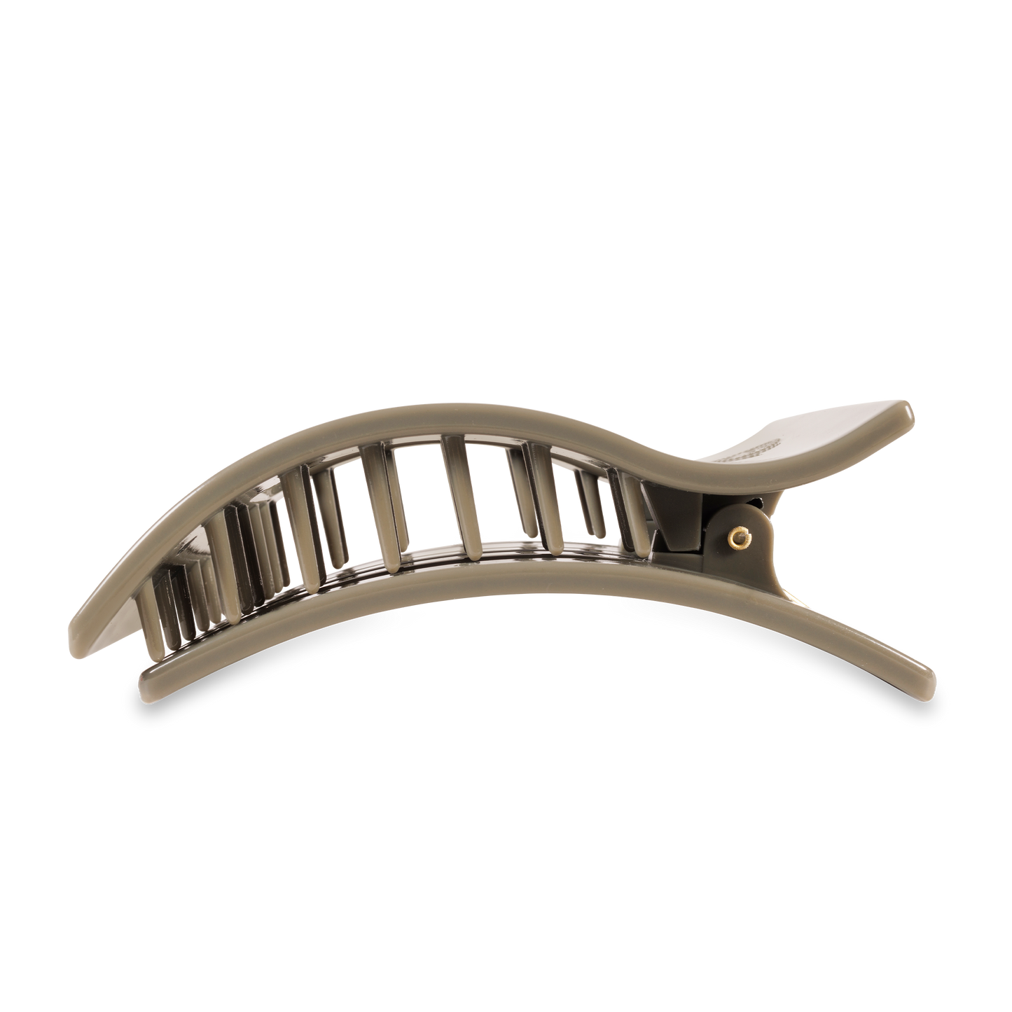 Flat Rectangle Hair Clip | Sage It Ain't So |Large