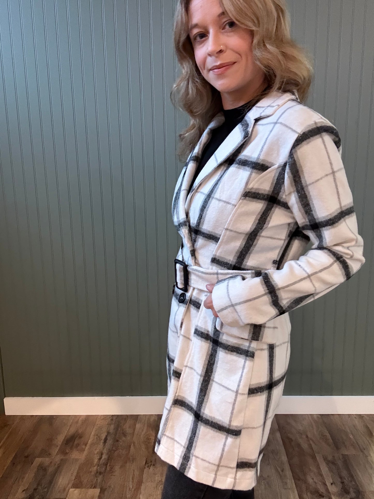 Louisa Flannel Coat