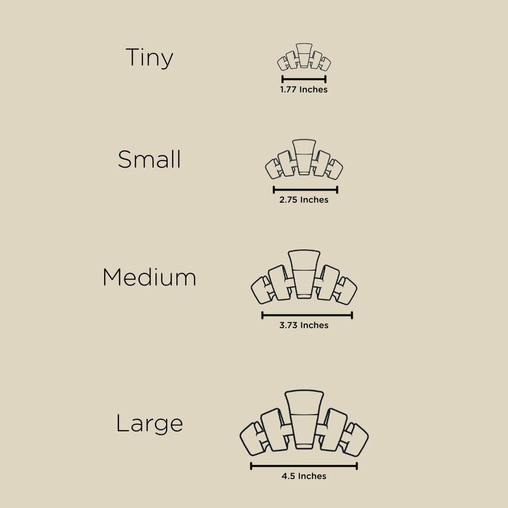 Classic Hair Clip | Fir Real | Medium