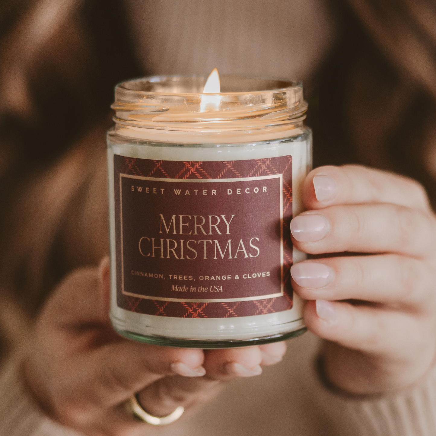 Merry Christmas 9 oz Soy Candle