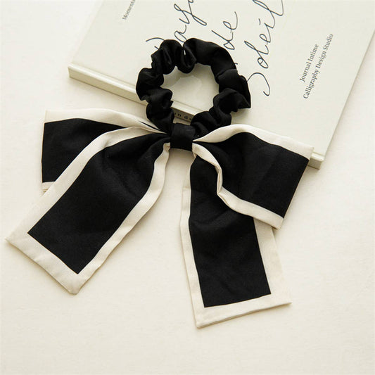 Bow Hair Tie (Black)