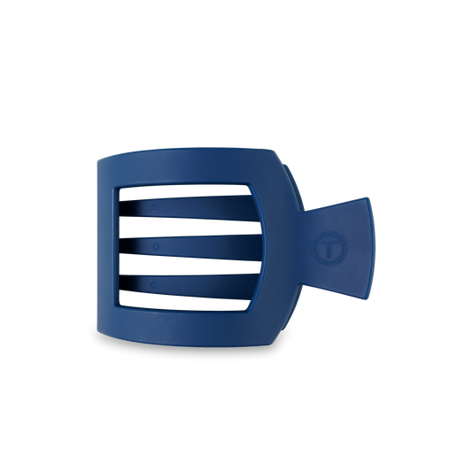 Square Flat Hair Clip | Midnight Rain |Medium