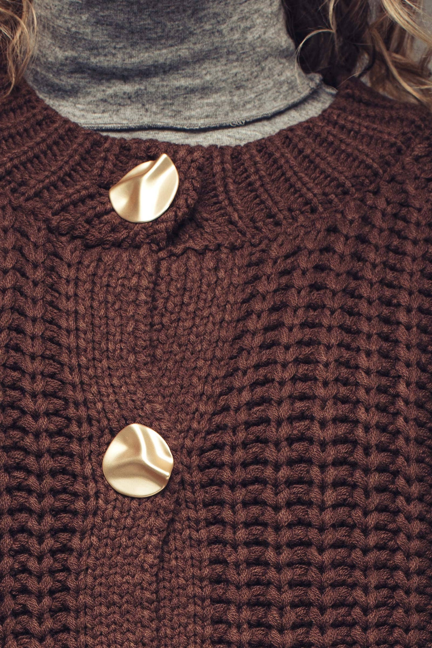 Harper Cardigan (Brown)