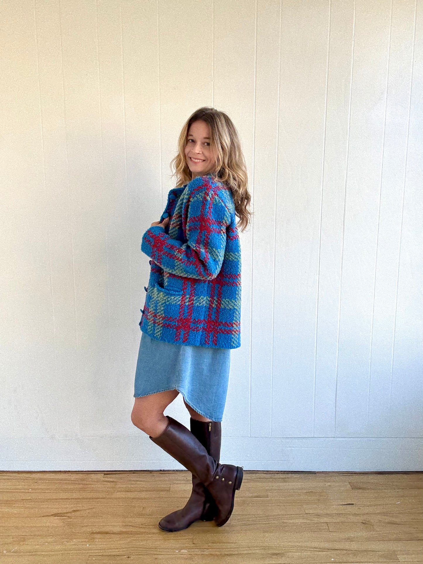 Check Point Cardigan